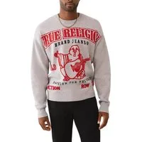 True Religion Strickpullover Pullover True Religion Long Sleeve Boxy
