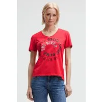 SOCCX V-Shirt mit Baumwolle