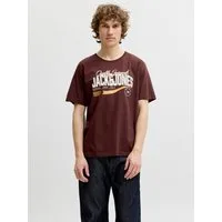 Jack & Jones T-Shirt JJELOGO TEE SS O-NECK 2 COL AW26 SN Baumwolle, regular fit