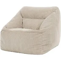 icon Sitzsack Riesen Sessel aus Cord Flauschig „Natalia", Sitzsack XXL, Made in Germany, für Erwachsene & Kinder, für Wohnzimmer