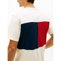 Tommy Hilfiger T-Shirt FLAG Regular fit mit Rundhalsausschnitt