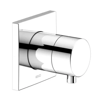 Keuco IXMO Comfort Absperrventil 59541011002 verchromt, Unterputz Montage, eckig, für 1 Verbraucher