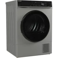 Sharp Wärmepumpentrockner KD-PRO8S7GSC-DE, SoftTouch-Bedienung mit LED-Display, Trommelbeleuchtung, WiFi