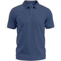 Neverless Poloshirt Herren Polo-Shirt Basicshirt mit Polokragen und Knopfleiste Baumwolle mit Print