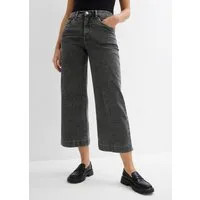 bonprix 7/8-Jeans verkürztes 7/8-Design, weites Bein, Loose Fit, mit Elasthan-Anteil