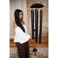 Meinl Sonic Energy Windspiel Agate Meditation Chime/Windspiel 50"/128cm, Riesen Windspiel