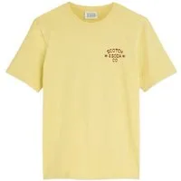 Scotch & Soda T-Shirt Left chest artwork regularfit Tshir