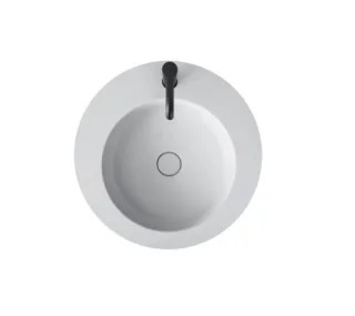 Duravit Starck 1, c-bonded Waschtisch-Set, bodenstehend, Nord.weiss seidenmatt  S19515OBD390000