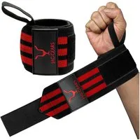 JAG GEARS Handbandage Handgelenkstütze, verstellbarer Handgelenkbandagegurt mit Daumenstütze (1 pair), Sport Gewichtheben Bodybuilding Klimmzüge Krafttraining Workout etc