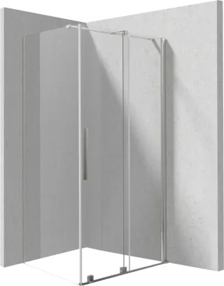 Neuesbad Duschkabine Chrom 140x70 KTJ_034R + KTJ_037P NB1DEKPN0P14S071