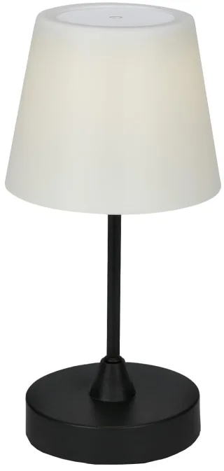 BRILONER LED-Akku-Tischleuchte 7032415 schwarz, 3W, 340lm, 4000K, IP44