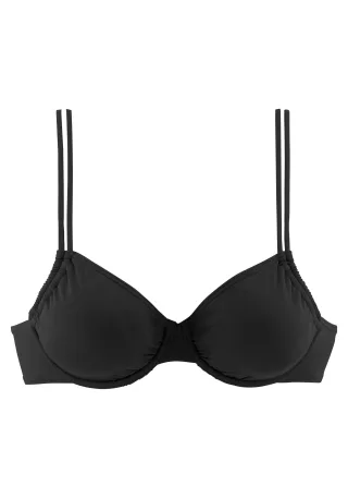 LASCANA - LASCANA Bügel-Top black - Gr. - 38D