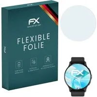 atFoliX Schutzfolie Displayschutzfolie für Garmin Venu 3 45 mm, (3 Folien), Ultraklar und flexibel
