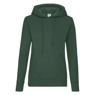 Fruit of the Loom - "Classic" Kapuzenpullover für Damen (Flaschengrün)