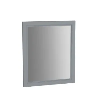 VitrA Valarte Flachspiegel 62214 595x30x700mm, Wandmontage, Korpus grau matt, Dekor