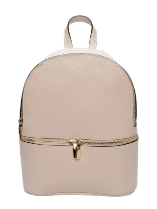 Isabella Rhea Beige Rindsledertasche