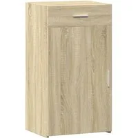 vidaXL Sideboard Sideboard Sonoma-Eiche 50x42,5x93 cm Holzwerkstoff (1 St)