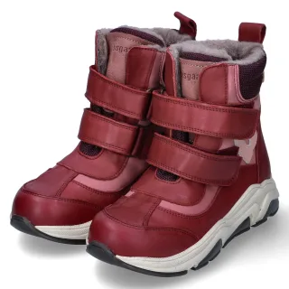 Bisgaard Winterstiefeletten MARIUS TEX  Rot - Gr. 26 -  Warmfutter