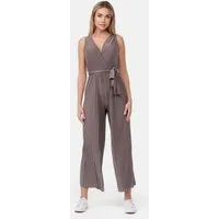 Worldclassca Jumpsuit Worldclassca Jumpsuit Pleated Overalls mit Gürtel Ärmellos Sommer Neu Neue Kollektion - Stilvolle und gemütliche Sommer Mode für Damen