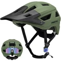 LuxusKollektion Mountainbikehelm Mountainbike Fahrradhelm mit Schirm Leicht - Doppelte Inmould