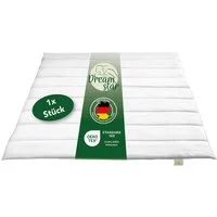 Dreamstar Microfaserbettdecke Eco, Bettdecken 2er-Set - 4-Jahreszeiten, Ganzjahres, Winter & Sommer, Füllung: Faserfüllung, Bezug: angenehm weiche Microfaser, Ganzjahresbettdecke, Sommer und Winter