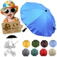 BambiniWelt by Rafael K. Kinderwagen-Sonnenschutzhülle Sonnenschirm Sonnenschutz für Kinderwagen Buggy Jogger universal UV50+, UV 50+ Schutz