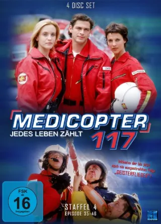 Medicopter 117 - Staffel 4 Folge 35-46 (4 Disc Set)