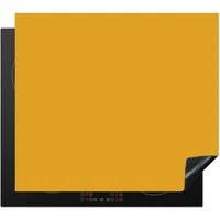 MuchoWow Herd-Abdeckplatte Ockergelb - Herbst - Interieur, Vinyl, (1 tlg), Cerankochfeld Abdeckung, Herd Abdeckplatten Vinyl, 58.3x51.3 cm
