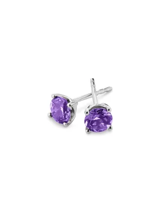 Orolino Ohrringe Gold 375 mit echtem Amethyst