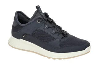 Ecco 83533351647 EXOSTRIDE Damen Sneaker Marineblau GORE-TEX wasserdicht