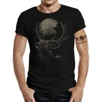 LOBO NEGRO® T-Shirt als Geschenk für den aktiven Jäger: Auf der Pirsch