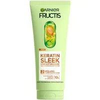 GARNIER Haarspülung GARNIER FRUCTIS KERATIN SLEEK SPÜLUNG, 6er Pack, Für trockenes, zu Frizz neigendes Haar, stärkt und entwirrt, vegan.