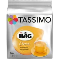 TASSIMO Kaffee Café HAG Crema Entkoffeiniert 16 T-Discs