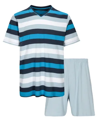 COMMANDER Finest Clothing - He. Shorty silverblue/navy - Gr. - 62
