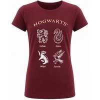 Harry Potter Print-Shirt Harry Potter Hogwarts Kinder Mädchen T-Shirt 100% Baumwolle Gr. 134 bis 164