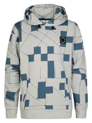 Petrol Industries - Boys Sweater Hooded AOP Ice Grey - Gr. - 152