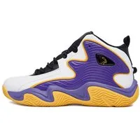 Shaq Shaq Herren Basketballschuhe 5907964139300 Weiß, Lila Basketballschuh