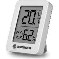 BRESSER Hygrometer ClimaTemp Thermo-Hygrormeter 1x weiß