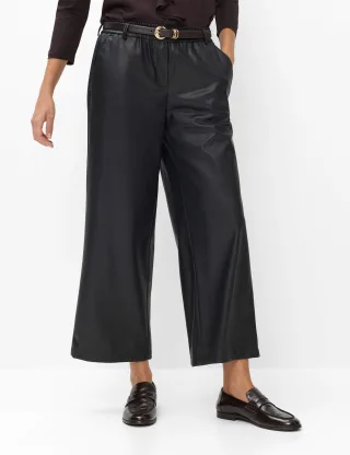 Brax Damen Culotte Style MAINE S BLACK, schwarz, Gr. 44K