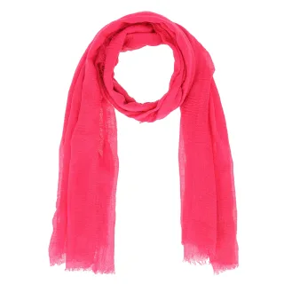 Halsüberkopf Accessoires - 180x70 Schal Soft Uni Franse pink - Gr. - OS