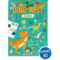 Meine Dino-Welt - Rätselblock / diverse