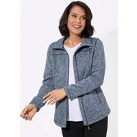 Witt Fleecejacke Strickfleece-Jacke Langarm