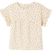 vertbaudet T-Shirt T-Shirt Baby Mädchen mit Volants