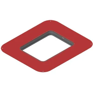 KWC Aquarotter Klebeflansch, F5, f.Systembox R3, stufenlos, verstellbar, 2030041606 2030041606