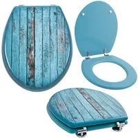 Grafner WC-Sitz WC Sitz aus MDF Toilettensitz mit Absenkautomatik verschiedene Motive, Absenkautomatik