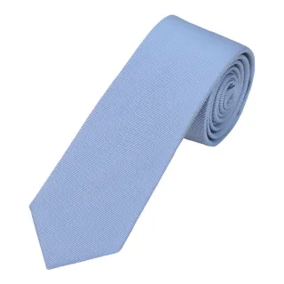 seidenfalter - Krawatte Uni 6,0-6,5cm h-blau - Gr. - OS