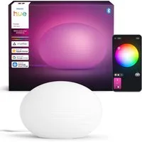 Philips Hue LED Tischleuchte White & Color Ambiance Flourish, Abschaltautomatik, Bluetooth, CCT - über Fernbedienung, Dimmer, Dimmfunktion, Einschlafhilfe, Farbsteuerung, Farbwechsel, Memoryfunktion, Nachtlichtfunktion, RGB, Smart Home, Tageslichtsen