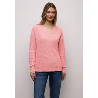 STREET ONE V-Ausschnitt-Pullover mit V-Ausschnitt