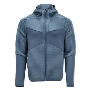 MASCOT Herren Fleece Kapuzensweatshirt mit Reißverschluss CUSTOMIZED Steinblau M - 22603-681-85-M