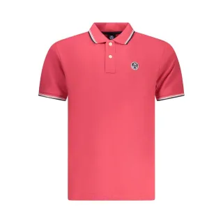 North Sails Rotes Baumwoll Herren Polo